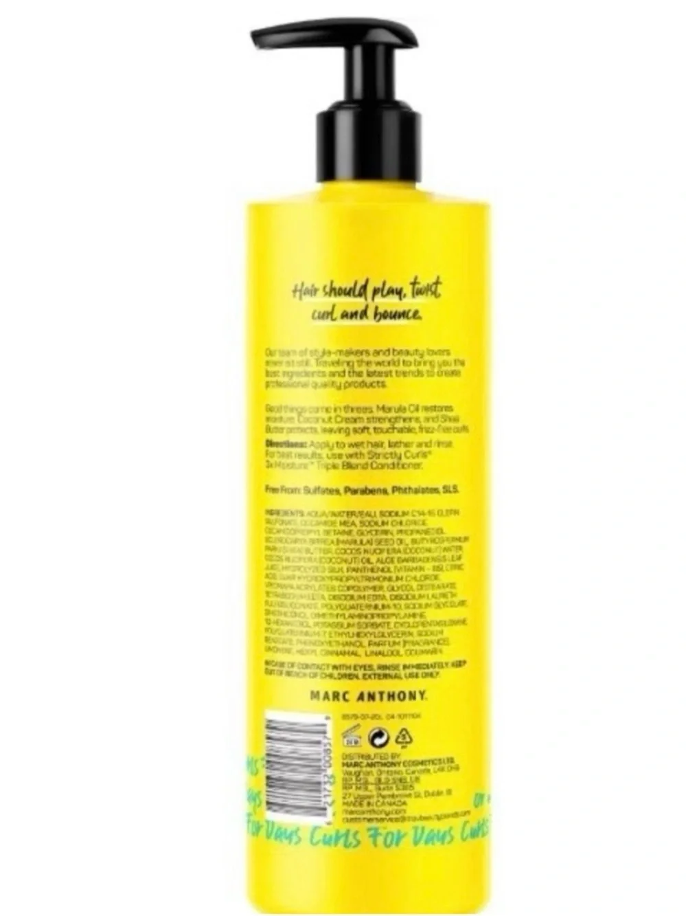 Buy 1 get 1 50% off Marc Anthony Strictly Curls Triple Blend Shampoo